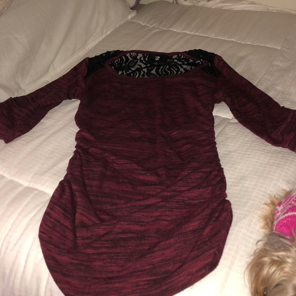 A iZ BYER lace shirt